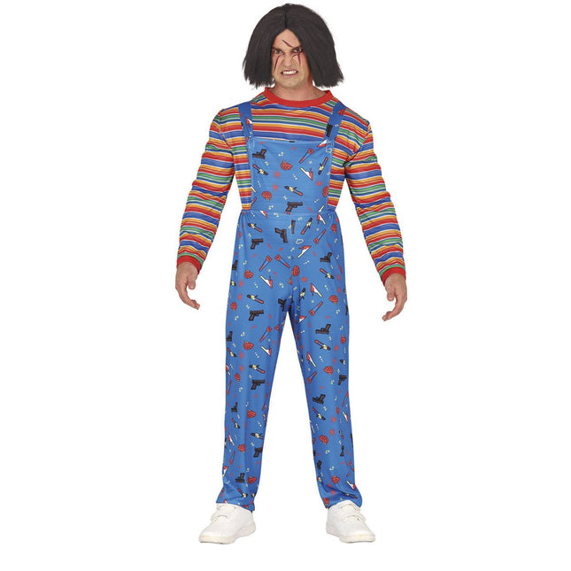 Chucky Halloween Kostuum Heren van Fiestas Guirca koop je bij Partywinkel