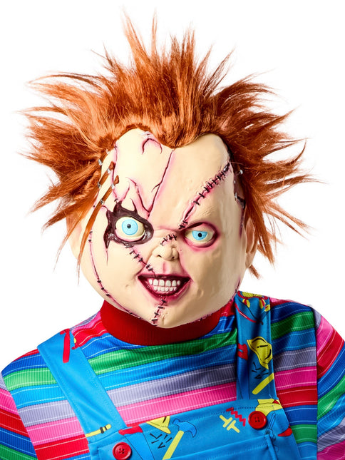 Chucky masker gehecht