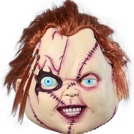 Chucky masker gehecht