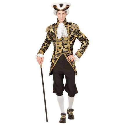 Circus Jas Zwart Goud Heren van Widmann koop je bij Partywinkel