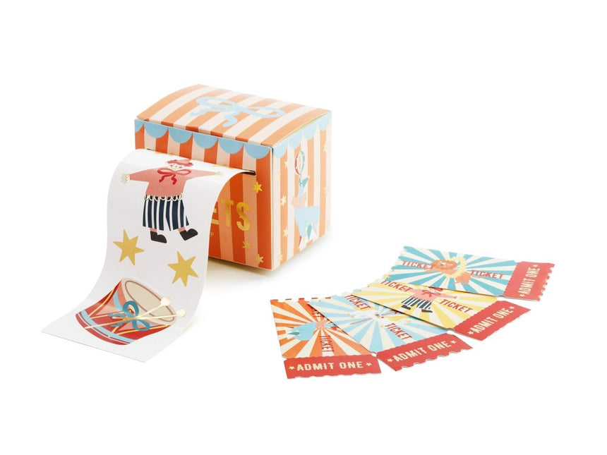Circus Stickers 20st van Partydeco koop je bij Partywinkel