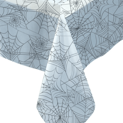 CLEAR SPIDER WEB TABLECOVER van Unique koop je bij Partywinkel