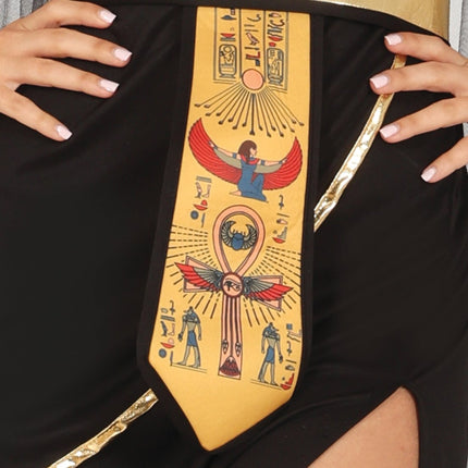 Cleopatra Kostuum Zwart Goud Dames van Fiestas Guirca koop je bij Partywinkel