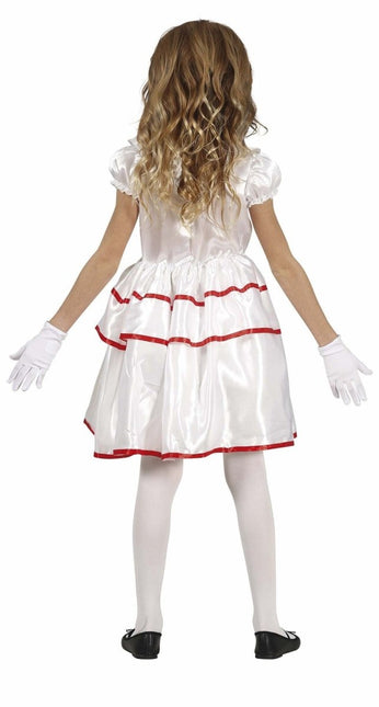 Clown Halloween Kostuum Meisje Wit van Fiestas Guirca koop je bij Partywinkel