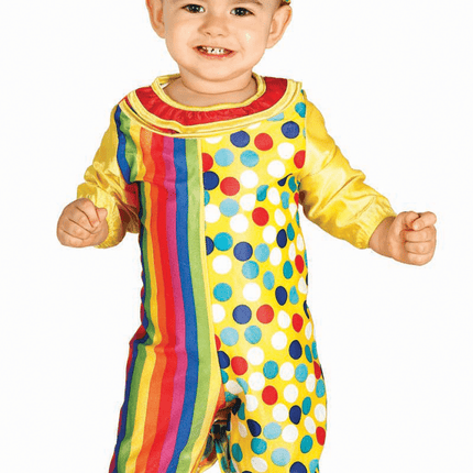 Clown Kostuum Baby Gekleurd van Fiestas Guirca koop je bij Partywinkel