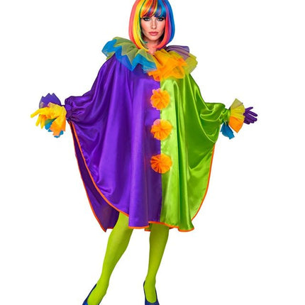 Clown Poncho One Size van Widmann koop je bij Partywinkel