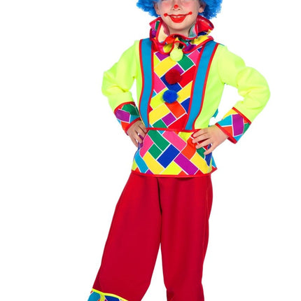 Clownspak Kind 3 delig van Wilbers & Wilbers koop je bij Partywinkel