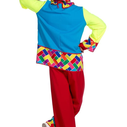 Clownspak Heren 3 delig van Wilbers & Wilbers koop je bij Partywinkel