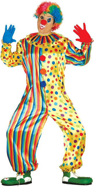 Clownspak Gekleurd Heren van Fiestas Guirca koop je bij Partywinkel