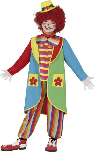 Clownspak Gekleurd Kind van Fiestas Guirca koop je bij Partywinkel
