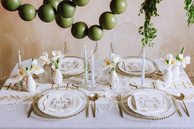 Communie Tafelloper 5m van Partydeco koop je bij Partywinkel