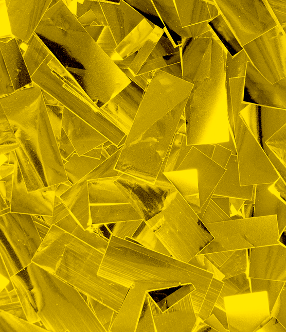 Confetti kanon 40 cm - Goud folie van Paper Dreams koop je bij Partywinkel