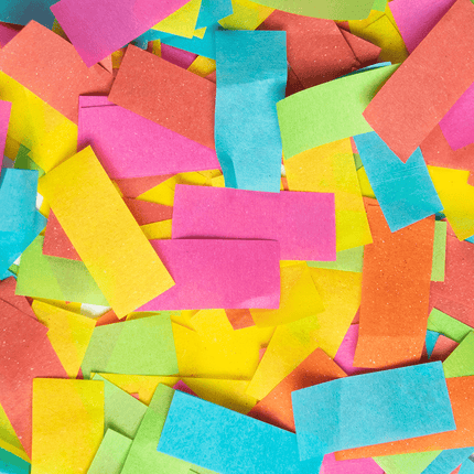 Confetti kanon 40 cm - Meerkleurig papier van Paper Dreams koop je bij Partywinkel
