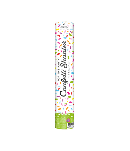 Confetti kanon 40 cm - Meerkleurig papier van Paper Dreams koop je bij Partywinkel