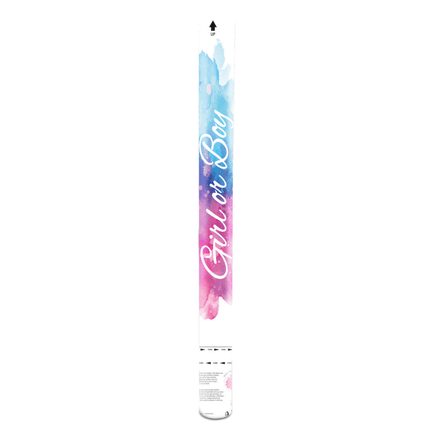 Confetti Kanon Gender Reveal Roze 57cm van Folat koop je bij Partywinkel