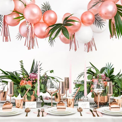 Confetti Rond Rose Goud van Partydeco koop je bij Partywinkel