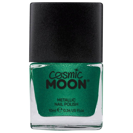 Cosmic Moon Metallic Nail Polish Green 14ml van Moon Creations koop je bij Partywinkel