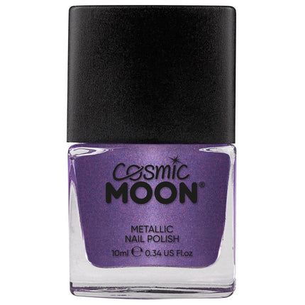 Cosmic Moon Metallic Nail Polish Purple 14ml van Moon Creations koop je bij Partywinkel
