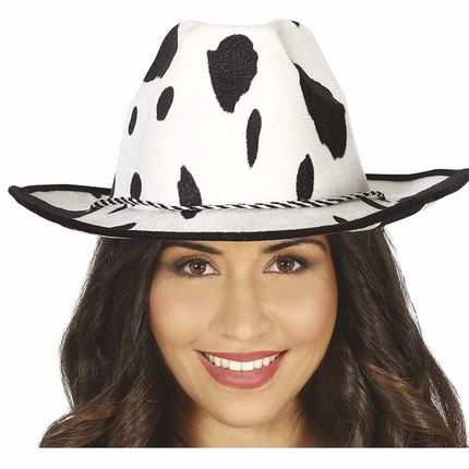 Cowboy Hoed Gevlekt van Fiestas Guirca koop je bij Partywinkel