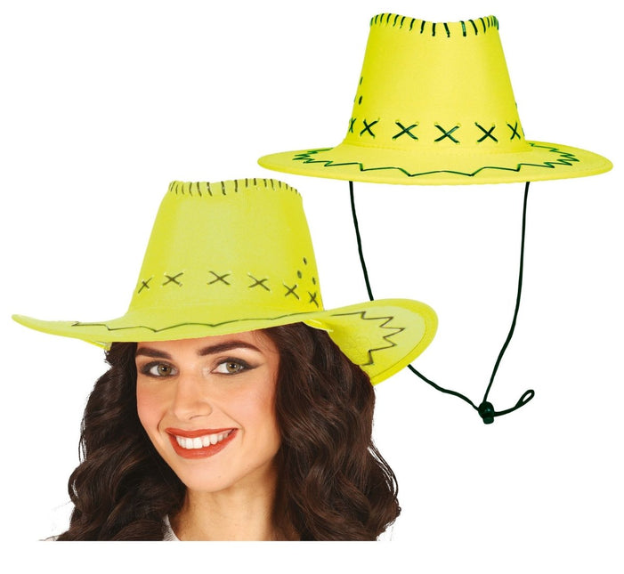 Cowboy Hoed Groen van Fiestas Guirca koop je bij Partywinkel
