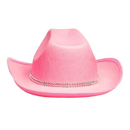 Cowboy Hoed Roze van Boland koop je bij Partywinkel