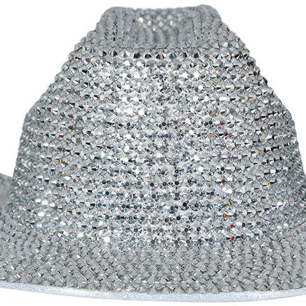 Cowboy Hoed Zilver van Fiestas Guirca koop je bij Partywinkel