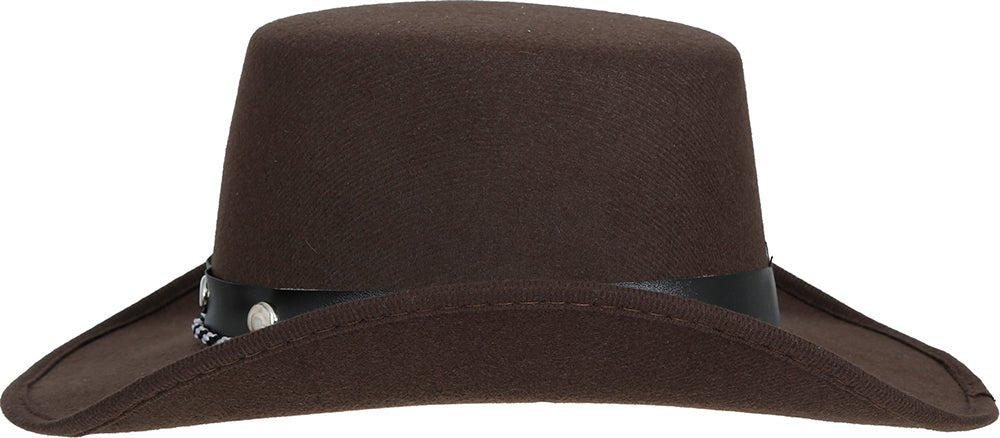 Cowboy Hoed Zwart Kind Vilt van Fiestas Guirca koop je bij Partywinkel