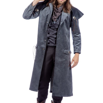 Cowboy Jas Grijs Heren Western van Wilbers & Wilbers koop je bij Partywinkel