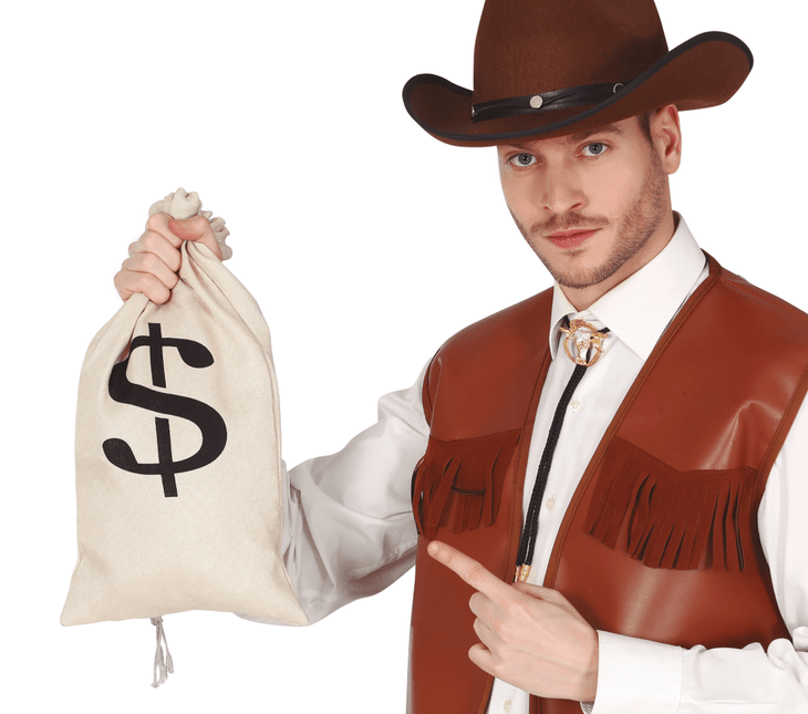 Cowboy Tas Geld 42cm van Fiestas Guirca koop je bij Partywinkel