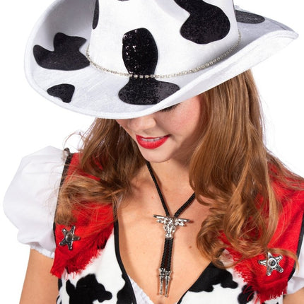 Cowboy Hoed Dames Koe van Wilbers & Wilbers koop je bij Partywinkel