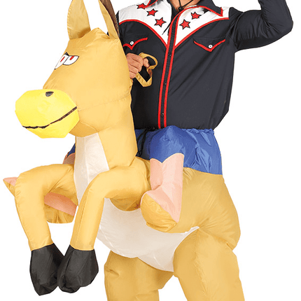 Cowboypak Carry Me Opblaasbaar van Fiestas Guirca koop je bij Partywinkel