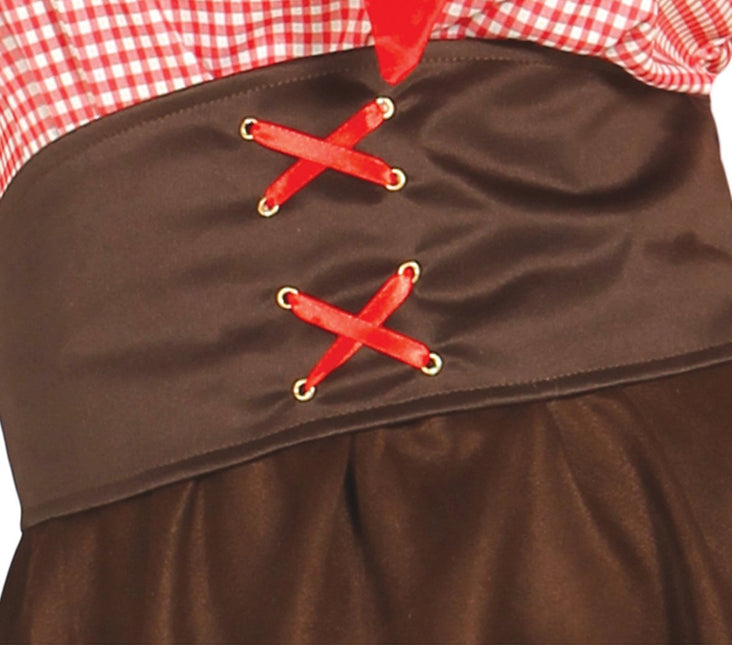 Cowgirl Jurk Bruin Dames van Fiestas Guirca koop je bij Partywinkel