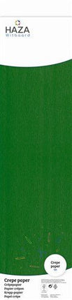 Crepe papier donkergroen (FSC, 250x50cm) van Haza Witbaard koop je bij Partywinkel