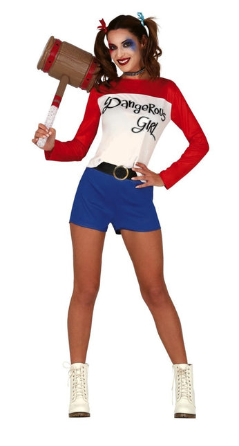 Dangerous girl Halloween Kostuum Dames van Fiestas Guirca koop je bij Partywinkel
