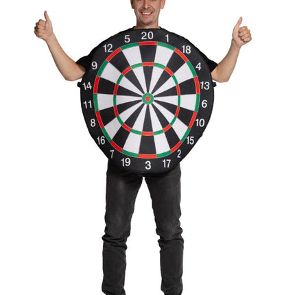 Dartbord - One Size van Partychimp koop je bij Partywinkel