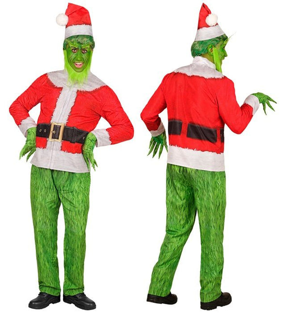 De Grinch Kostuum Rood Groen van Widmann koop je bij Partywinkel