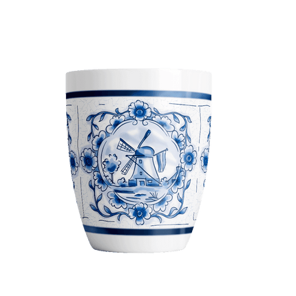 Delfts blauwe mok - Baas in huis van Paper Dreams koop je bij Partywinkel