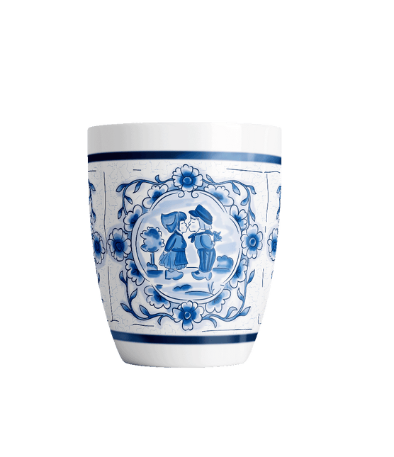 Delfts blauwe mok - Papa