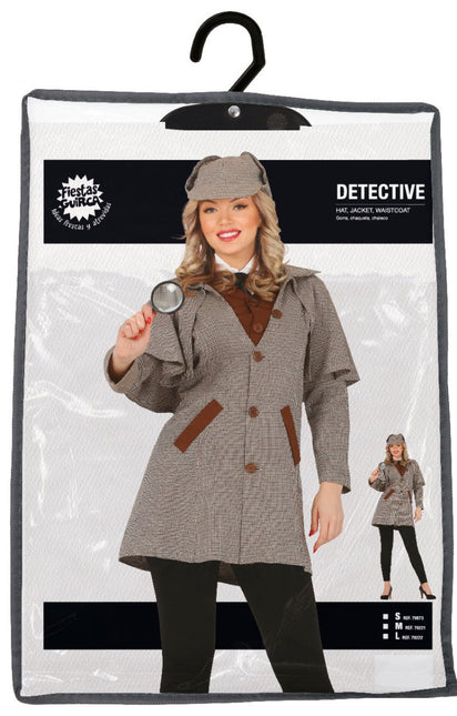 Detective Kostuum Dames Inspector van Fiestas Guirca koop je bij Partywinkel