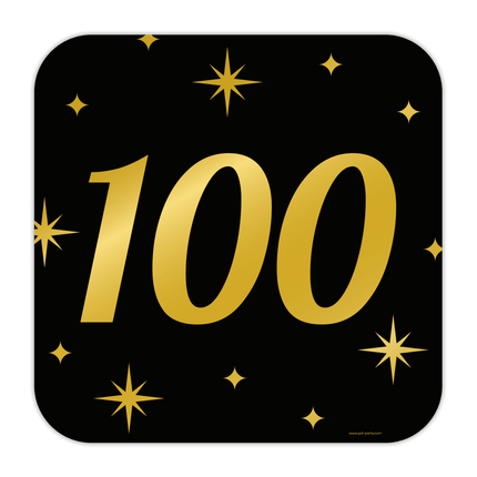 Deurbord 100 Jaar 50cm van Paper Dreams koop je bij Partywinkel