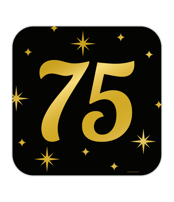 Deurbord 75 Jaar 50cm van Paper Dreams koop je bij Partywinkel