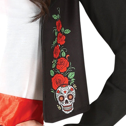 Dia De Los Muertos Kostuum Dames Zangeres van Fiestas Guirca koop je bij Partywinkel