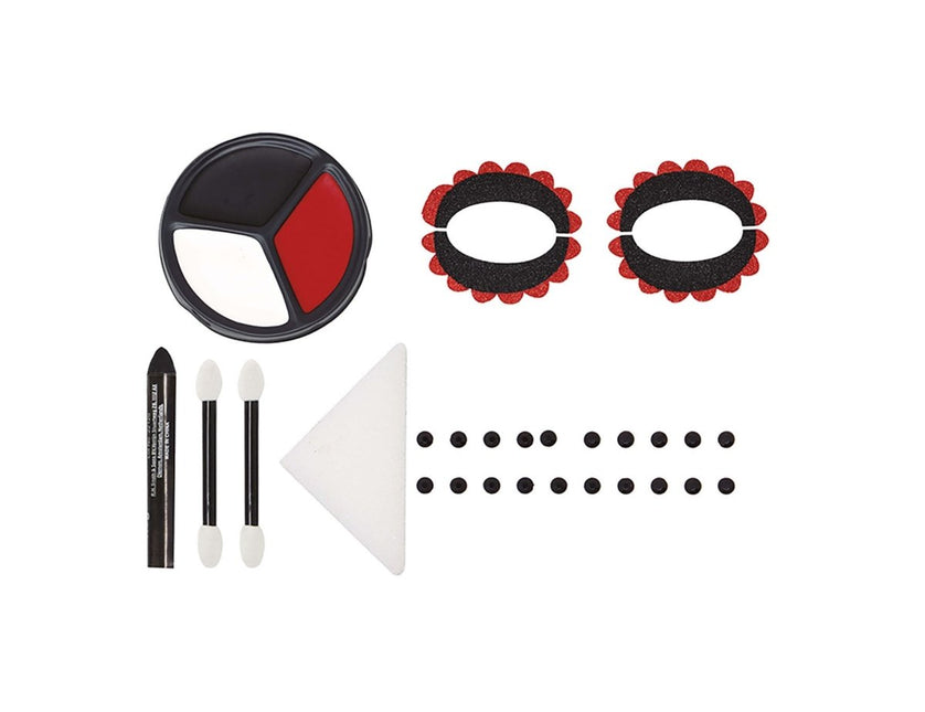 Dia De Los Muertos Schminkset 8 delig van Fiestas Guirca koop je bij Partywinkel