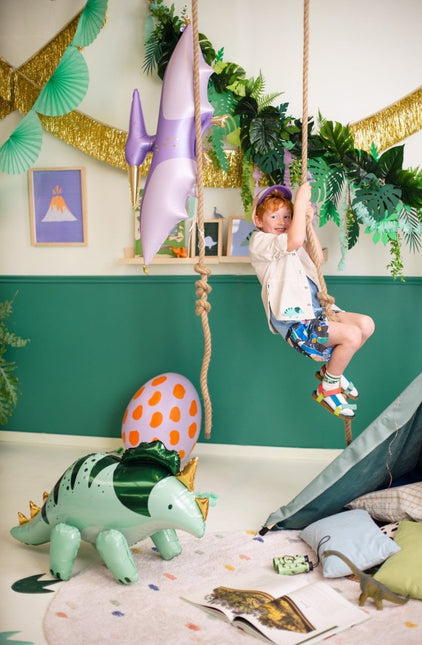 Dino Helium Ballon Leeg 115cm van Partydeco koop je bij Partywinkel