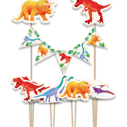 Dino Taarttopper 30cm van Paper Dreams koop je bij Partywinkel