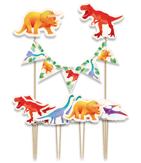Dino Taarttopper 30cm van Paper Dreams koop je bij Partywinkel