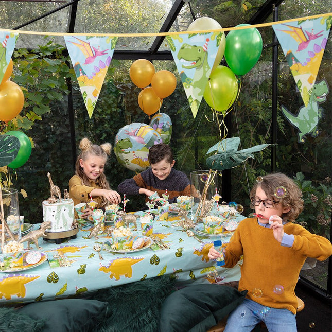 Dino Tafelkleed Party 1,8m van Boland koop je bij Partywinkel