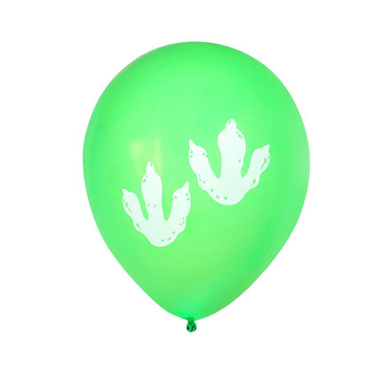 Dinosaurus Ballonnen Gekleurd 25cm 6st van Boland koop je bij Partywinkel