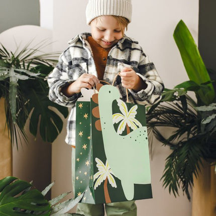 Dinosaurus Cadeautasje van Partydeco koop je bij Partywinkel