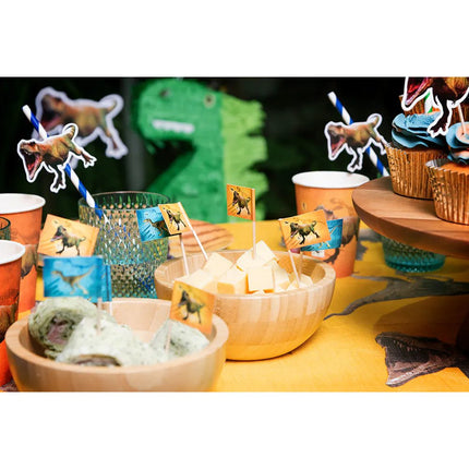 Dinosaurus Slinger Gekleurd 6m van Boland koop je bij Partywinkel